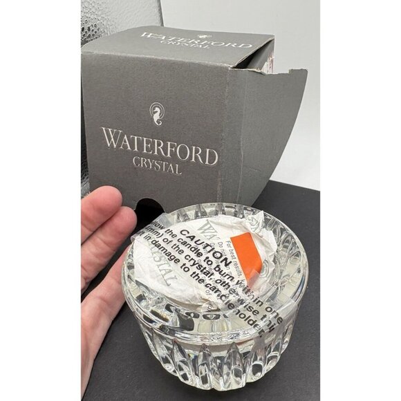 Waterford Crystal Anya Votive Candle Holder - Never Used and In Original Box - Picture 5 of 7